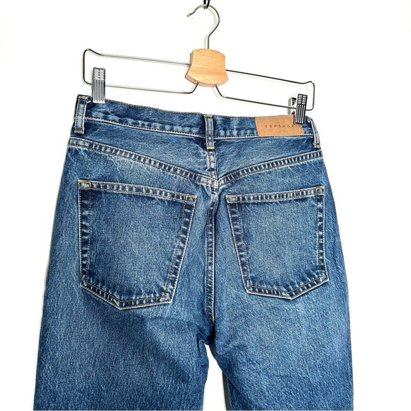 Topshop | Editor Jeans High Rise Button Fly Size 28 - Picture 5 of 11